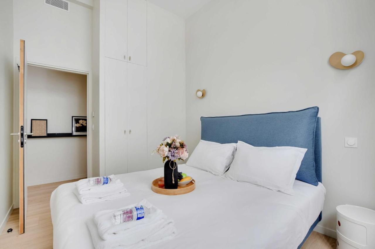 Modern Apartment - 2Br-6P - Eiffel Tower Paris Exteriör bild